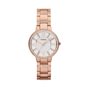 FOSSIL Virginia Rose-Tone Stainless Steel Watch