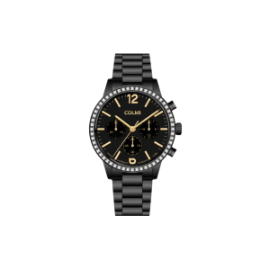 COLMI CALYX – Black & Rose Gold Chronograph