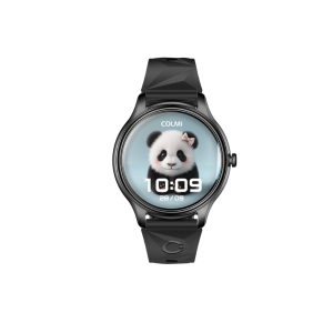 COLMI L28 Smart Watch 1.32"inch AMOLED Display round smartwatch Fitness Tracker Heart Rate Monitor Call Music Control 2 with silicone and stainless steel straps for women