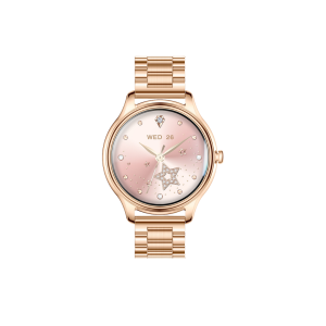 COLMI L28 Smart Watch 1.32"inch AMOLED Display round smartwatch Fitness Tracker Heart Rate Monitor Call Music Control 2 with silicone and stainless steel straps for women